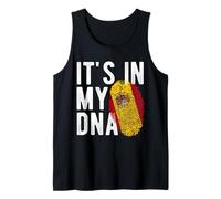 C'est dans Mon ADN Drapeau National Espagnol Espagne Pride Heritage Débardeur