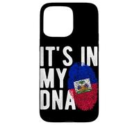 C'est dans Mon ADN Drapeau National haïtien Haïti Pride Heritage Coque pour iPhone 15 Pro Max
