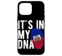 C'est dans Mon ADN Drapeau National haïtien Haïti Pride Heritage Coque pour iPhone 16 Pro Max