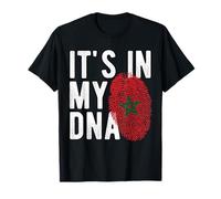 C'est dans Mon ADN Drapeau National marocain Patrimoine des Fans du Maroc T-Shirt