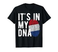 C'est dans Mon ADN Drapeau National néerlandais Patrimoine des Supporters des Pays-Bas T-Shirt Graphique avec Valeur