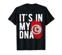 C'est dans Mon ADN Drapeau National Tunisien Patrimoine des Fans de Tunisie T-Shirt
