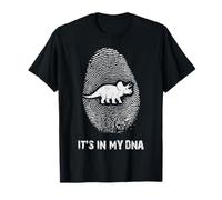 C'est dans Mon ADN : Empreintes digitales du tricératops, paléontologie des Dinosaures T-Shirt