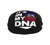 C'est dans Mon Adn Haïtien Unisexe Bandeau Cheveux Élastique Bandeau De Sport Absorbe La Transpiration Headband pour Sport Running Football