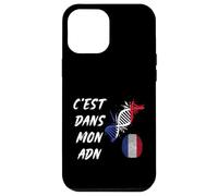 C'est dans Mon ADN Patriote Français France Drapeau Français Coque pour iPhone 12 Pro Max