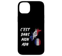 C'est dans Mon ADN Patriote Français France Drapeau Français Coque pour iPhone 14 Plus