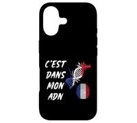 C'est dans Mon ADN Patriote Français France Drapeau Français Coque pour iPhone 17