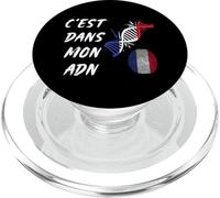 C'est dans Mon ADN Patriote Français France Drapeau Français PopSockets PopGrip pour MagSafe