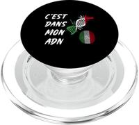 C'est dans Mon ADN Patriote Italien Italie Drapeau Italien PopSockets PopGrip pour MagSafe