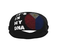 C'est dans Mon Adn Philippines Homme Femme Bandeaux Absorbe La Transpiration Headband Respirant Bandeau Cheveux pour Yoga Sport Fitness Basketball