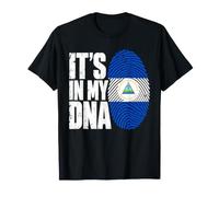 C'est dans Mon ADN Republica De Nicaragua America Central T-Shirt