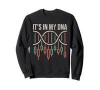 C'est dans Mon ADN Traders Lover Scalper Trader Sweatshirt