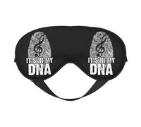C'est dans MyMusic Lover Musician Masque de sommeil Masque de blocage de la lumière Bandeau de nuit Couvre-yeux doux sans pression avec sangle élastique pour la maison Voyage Bureau Sieste Yoga