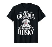 C'est drôle, ce Grand-père Appartient à Un Chien Husky T-Shirt