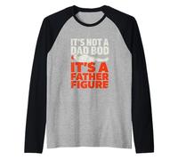 C'est drôle, ce n'est Pas Papa Que Dieu Dit sa Figure paternelle Manche Raglan