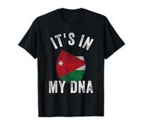 C'est drôle, C'est inscrit dans Mon ADN. Drapeau de la Jordanie. T-Shirt
