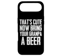 C'est drôle, C'est Mignon, Maintenant, apporte Une bière à Ton Grand-père Coque pour iPhone Air