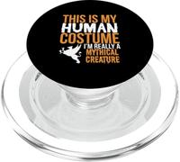 C'est drôle, C'est Mon Costume Humain, créature Mythique PopSockets PopGrip pour MagSafe