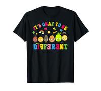C'est drôle, C'est Normal d'être différent Apple Teacher Autism Awareness T-Shirt