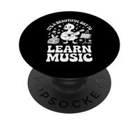 C'est drôle, C'est Une Belle journée pour Apprendre de la Musique PopSockets PopGrip Adhésif