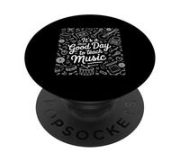 C'est drôle, C'est Une Bonne journée pour enseigner Le Dicton Musical PopSockets PopGrip Adhésif