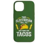 C'est drôle, cet électricien répare n'importe Quoi pour Les Tacos Coque pour iPhone 14