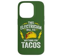 C'est drôle, cet électricien répare n'importe Quoi pour Les Tacos Coque pour iPhone 14 Pro