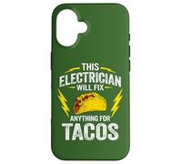 C'est drôle, cet électricien répare n'importe Quoi pour Les Tacos Coque pour iPhone 16