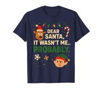 C'est drôle, Cher père Noël, ce n'était Probablement Pas Moi T-Shirt