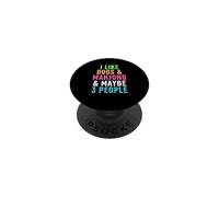 C'est drôle comme des Chiens, du Mahjong et Peut-être Trois Personnes PopSockets PopGrip Adhésif