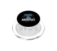 C'est drôle, Croyez-Moi, Je suis Un architecte Qui Dit Typographie PopSockets PopGrip pour MagSafe
