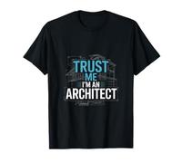 C'est drôle, Croyez-Moi, Je suis Un architecte Qui Dit Typographie T-Shirt