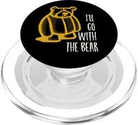 C'est drôle de Choisir Un Ours Qui Dit Que j'irai avec l'ours PopSockets PopGrip pour MagSafe