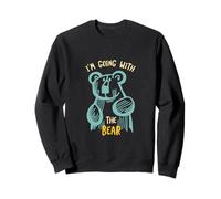 C'est drôle de Choisir Un Ours Qui Dit Que j'y Vais avec l'ours Sweatshirt