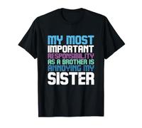 C'est drôle de dire : « Ma Plus Importante responsabilité, frère » T-Shirt