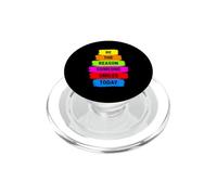 C'est drôle de dire Pourquoi Quelqu'un sourit Aujourd'hui PopSockets PopGrip pour MagSafe