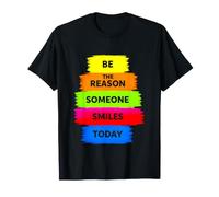 C'est drôle de dire Pourquoi Quelqu'un sourit Aujourd'hui T-Shirt