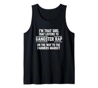 C'est drôle de dire Que Cette Fille Qui écoute Gangster Débardeur