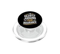 C'est drôle de dire Que Je Juge en Silence Votre Assurance PopSockets PopGrip pour MagSafe