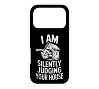 C'est drôle de dire Que Je Juge Votre Maison en Silence Coque pour iPhone 17 Pro
