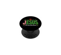 C'est drôle de dire Que Jésus est la Raison de la Saison PopSockets PopGrip Adhésif