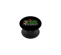 C'est drôle de dire Que Jésus est la Raison de la Saison PopSockets PopGrip Adhésif
