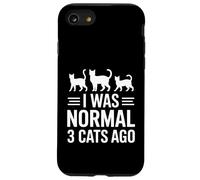 C'est drôle de dire Que j'étais Normal il y a 3 Chats Coque pour iPhone SE (2020) / 7/8
