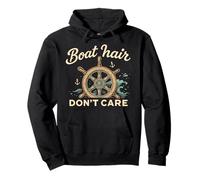 C'est drôle de dire que les cheveux de capitaine de bateau ne s'en soucient pas Sweat à Capuche