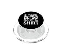 C'est drôle de dire Que ma Fille préférée, Law, a donné ça PopSockets PopGrip pour MagSafe