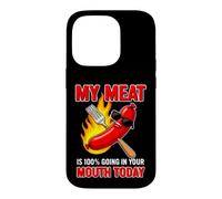 C'est drôle de dire Que ma Viande va dans ta Bouche Aujourd'hui Coque pour iPhone 14 Pro