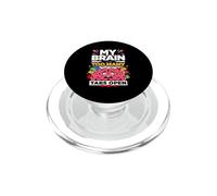 C'est drôle de dire Que Mon Cerveau a trop d'onglets Ouverts PopSockets PopGrip pour MagSafe