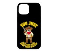 C'est drôle de dire Que Vous venez de beurrer Votre dernier Biscuit Coque pour iPhone 15