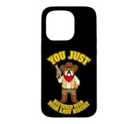 C'est drôle de dire Que Vous venez de beurrer Votre dernier Biscuit Coque pour iPhone 15 Pro