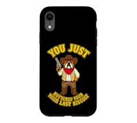 C'est drôle de dire Que Vous venez de beurrer Votre dernier Biscuit Coque pour iPhone XR